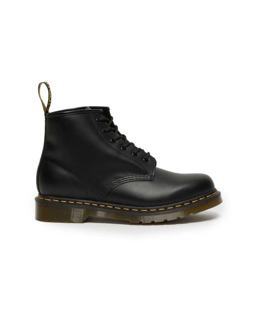 Dr. Martens Black Lace-Up Boots for men