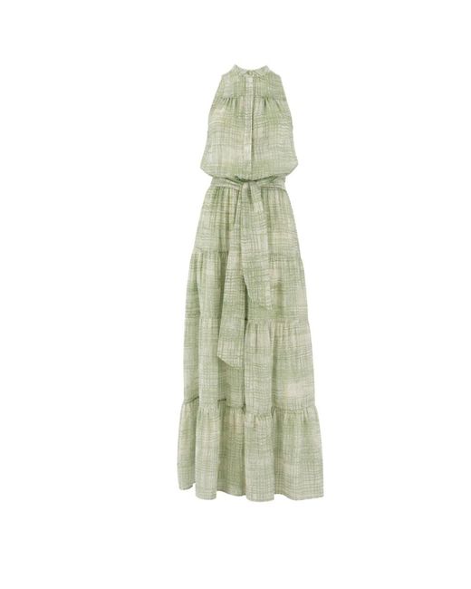 Kiton Green Maxi Dresses