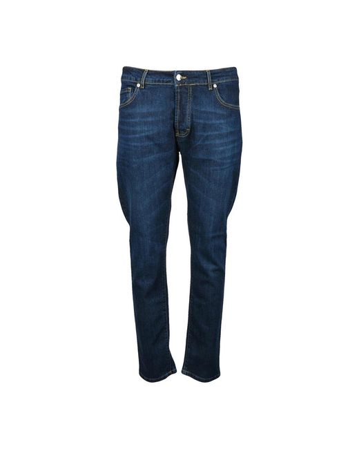 CoSTUME NATIONAL Blue Slim-Fit Jeans for men