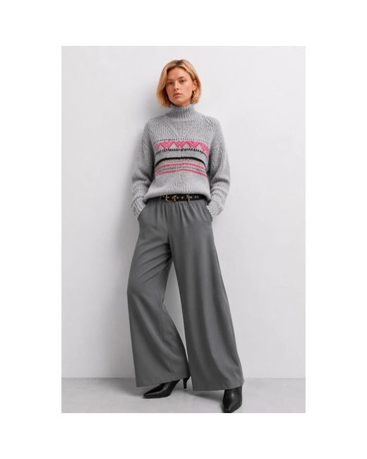 Turtlenecks Kocca de color Gray