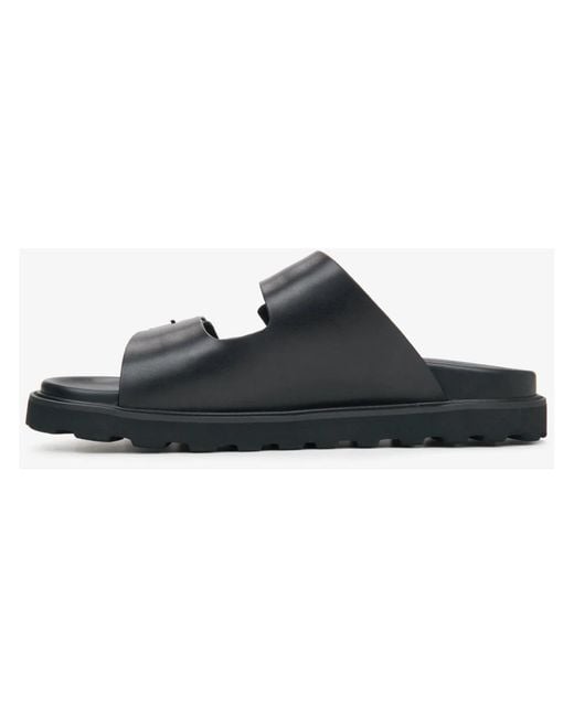 ESTRO Black Sliders for men