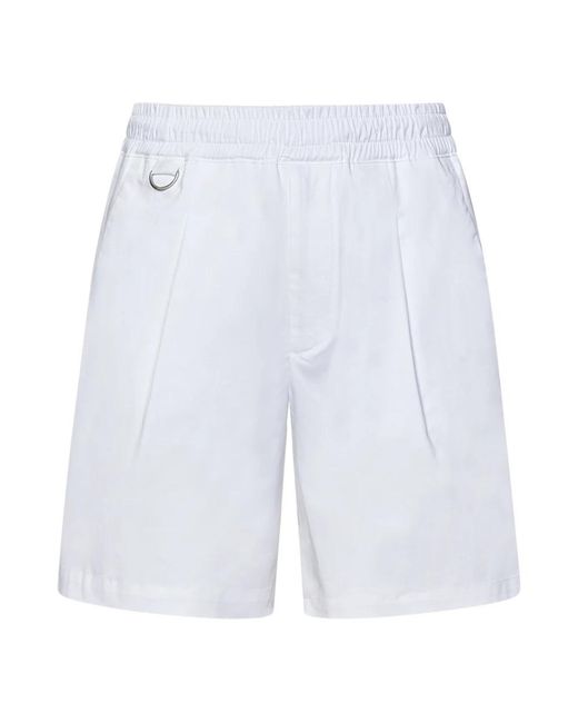 Low Brand White Casual Shorts for men