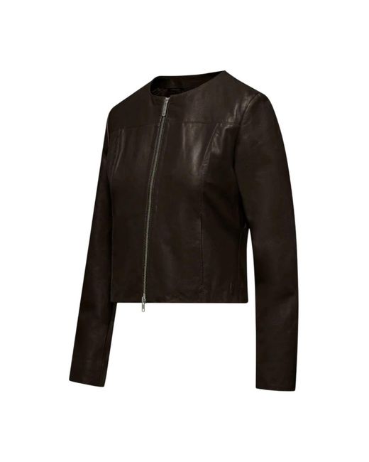 Bomboogie Black Leather Jackets