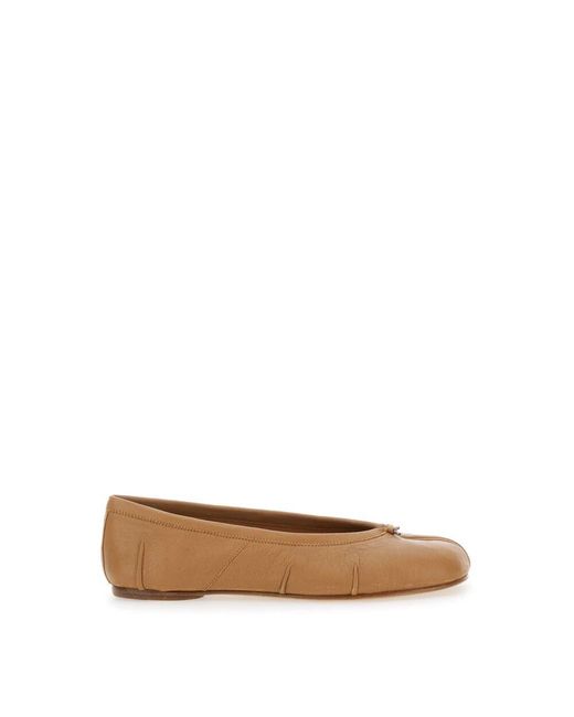 Maison Margiela Brown Ballerinas