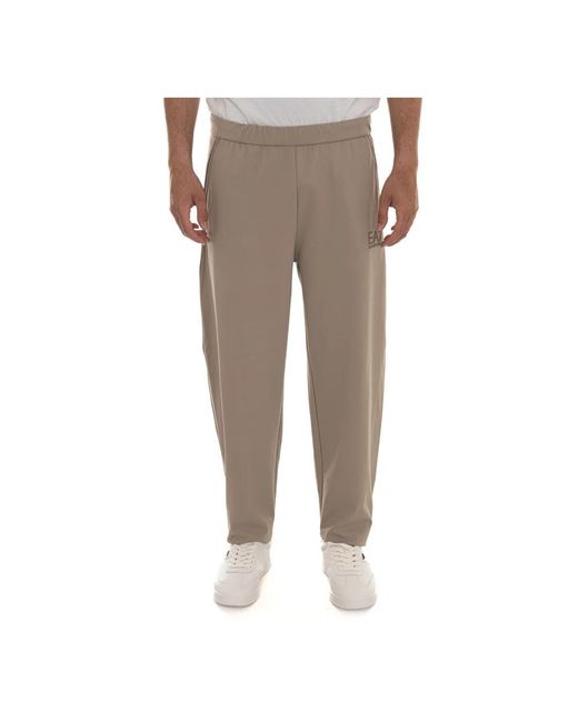 EA7 Logo Joggingbroek in het Gray voor heren