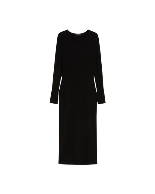 Knitted Dresses Weekend by Maxmara de color Black