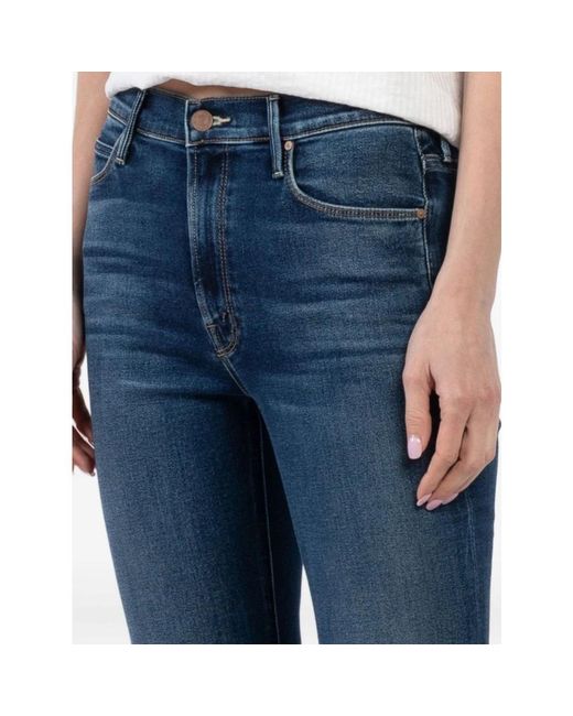 Boot-Cut Jeans di Mother in Blue