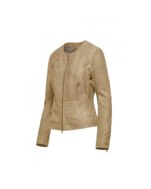 Bomboogie Natural Leather Jackets