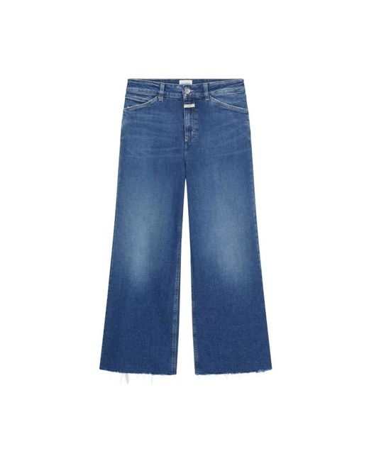Wide Jeans Closed de color Blue