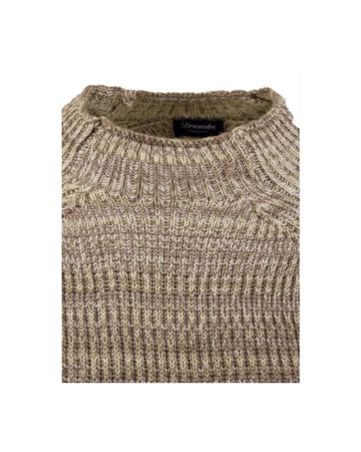 Drumohr Dove Sweater in het Gray voor heren