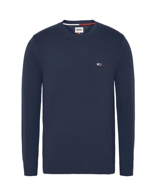 Tommy Hilfiger Blue Round-Neck Knitwear for men