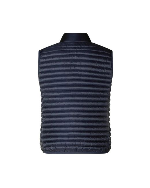 Save The Duck Jassen ,Blauw ,Blauwe Slim Fit Jas Met Plumtech Padding in het Blue