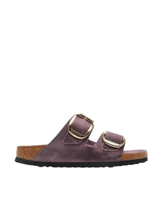 Birkenstock Brown Sliders