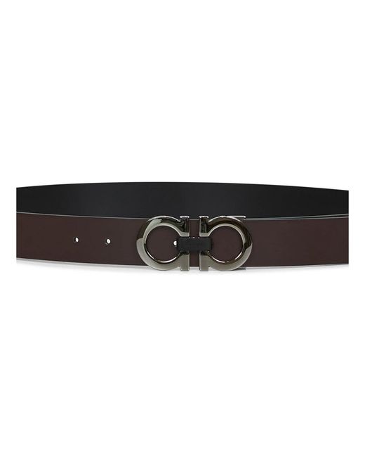 Ferragamo Black Belts for men