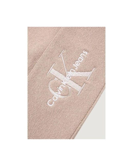 Beanies di Calvin Klein in Natural