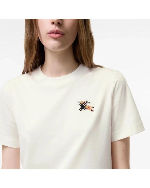 Burberry White T-Shirts