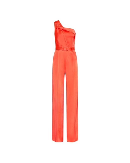 Max Mara Red Jumpsuits