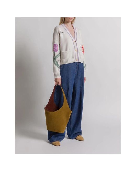 Cardigans Alberta Ferretti de color White