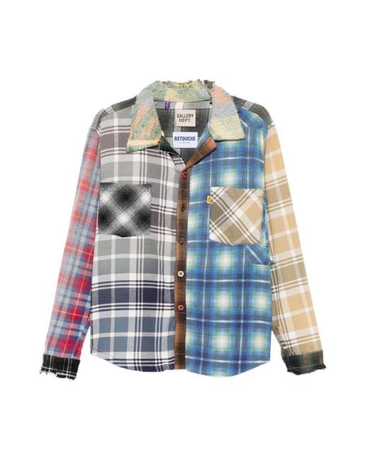 GALLERY DEPT. Blue Casual Shirts for men