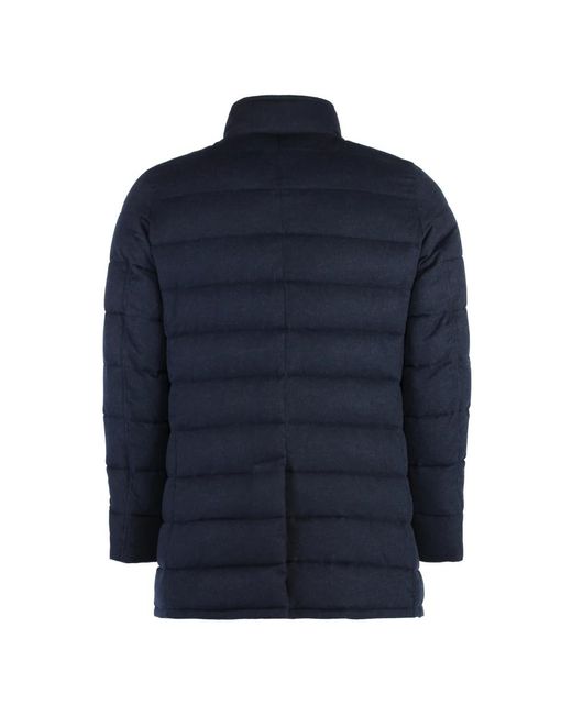 Moorer Blue Down Jackets for men