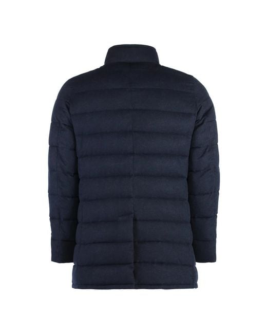 Moorer Jassen ,Blauw ,Kasjmier Kasjmier Donsjack Met Ganzendons in het Blue voor heren