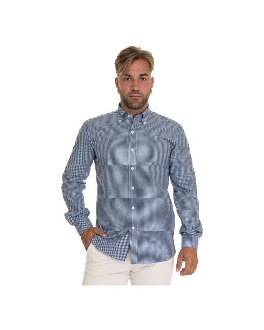 Fay Casual Shirts in het Blue voor heren