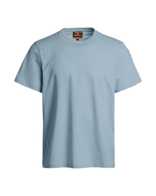 Parajumpers Blue T-Shirts for men