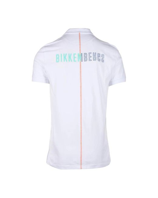 Bikkembergs Blue Polo Shirts for men