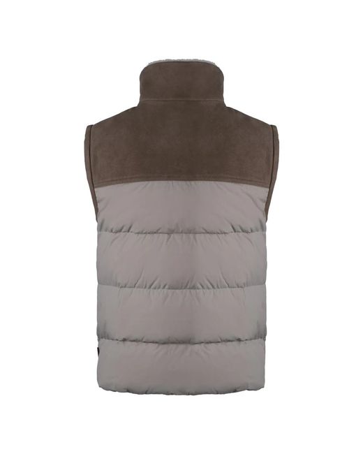 Vests Moorer pour homme en coloris Brown