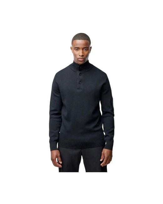 Genti Truien & Vesten ,Zwart ,Stijlvolle Pullover Sweater in het Blue voor heren