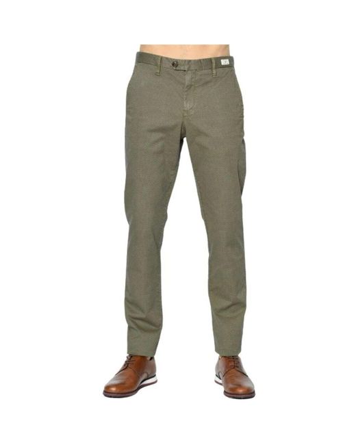 Tommy Hilfiger Green Slim-Fit Trousers for men