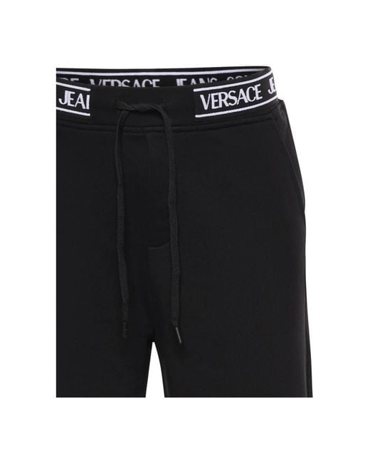 Versace Jeans Couture Black Casual Shorts for men