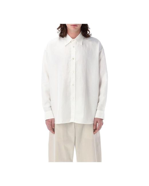 Studio Nicholson White Casual Shirts for men