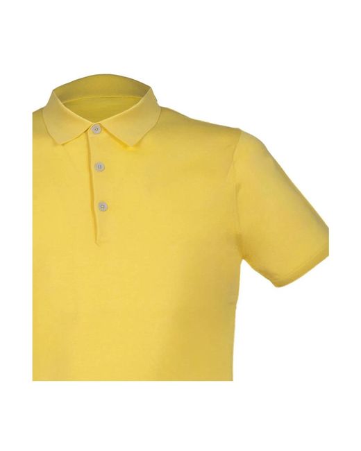 People Of Shibuya Yellow Polo Shirts for men