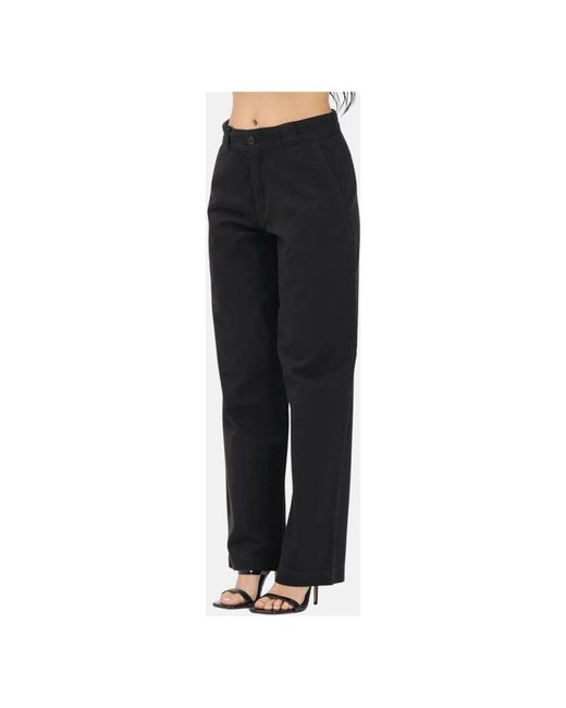 Dickies Black Straight Trousers
