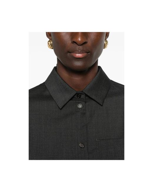 Shirts Max Mara de color Black
