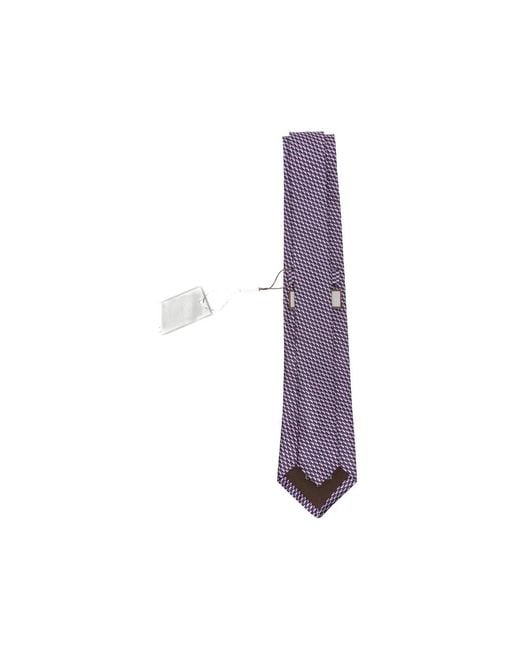 Canali Krawatte in Purple für Herren
