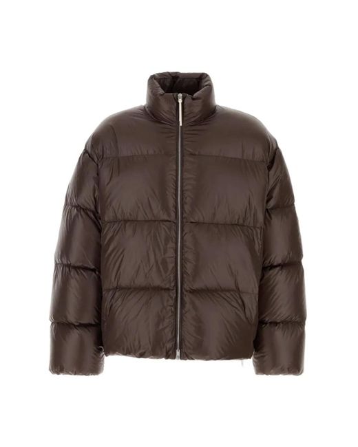 Jil Sander Brown Down Jackets for men
