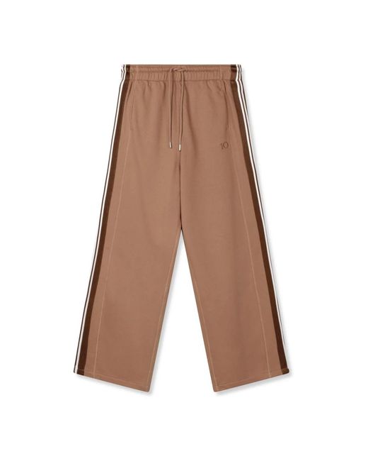 10Days Wijde Broek in het Brown