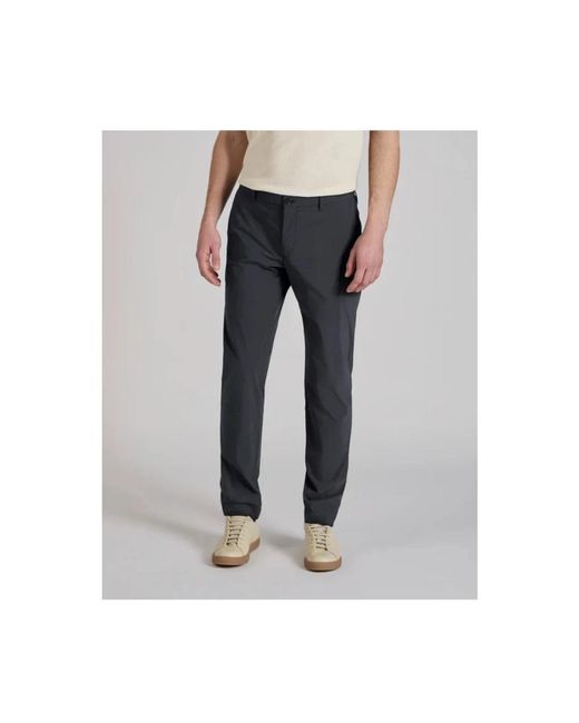 Incotex Blue Slim-Fit Trousers for men