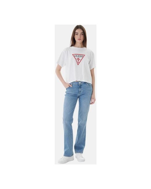 Guess Blue Straight Fit Jeans