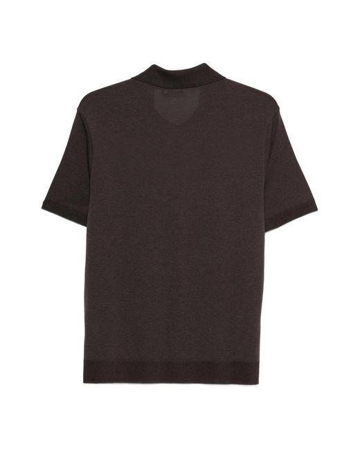 Altea Black Polo Shirts for men