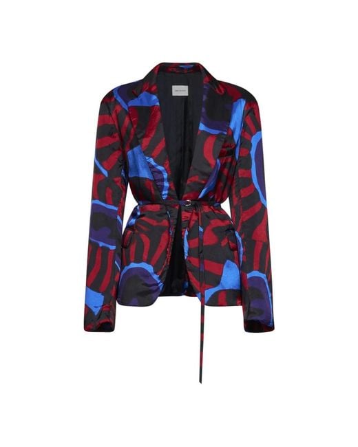 Dries Van Noten Blue Blazers