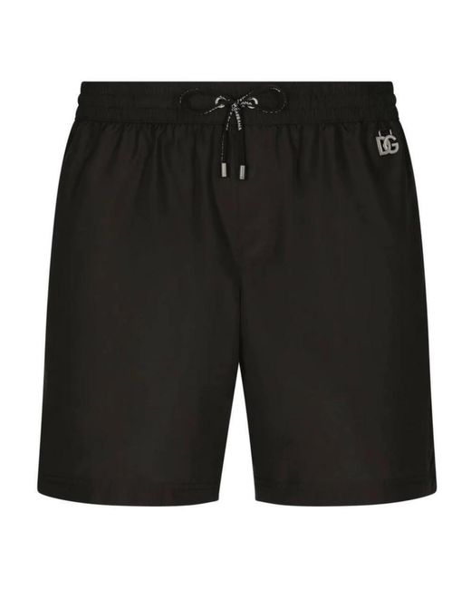 Dolce & Gabbana Black Beachwear for men