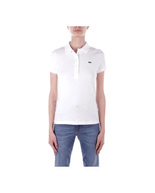 Polo shirts Lacoste de color White