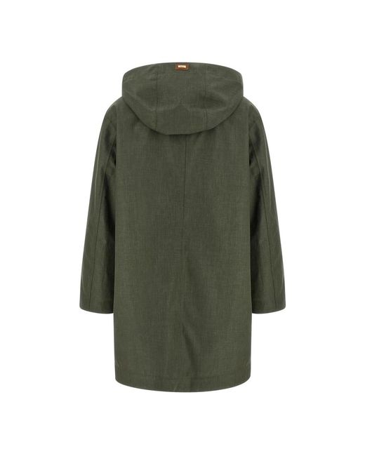 Herno Green Parkas