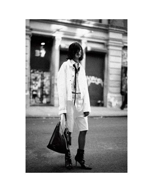 R13 White Denim Jackets