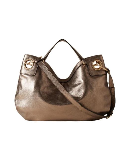 Handbags Borbonese de color Brown