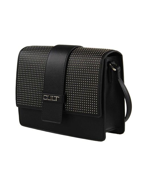 Cult Black Nieten Crossbody Tasche