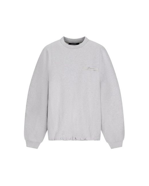 Jacquemus Gray Sweatshirts